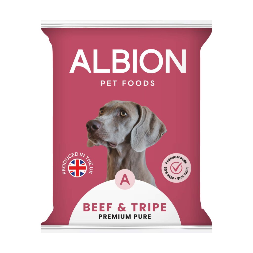 Albion Pet Foods Beef & Tripe Premium Pure