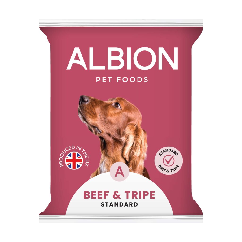 Albion Pet Foods Beef & Tripe Standard
