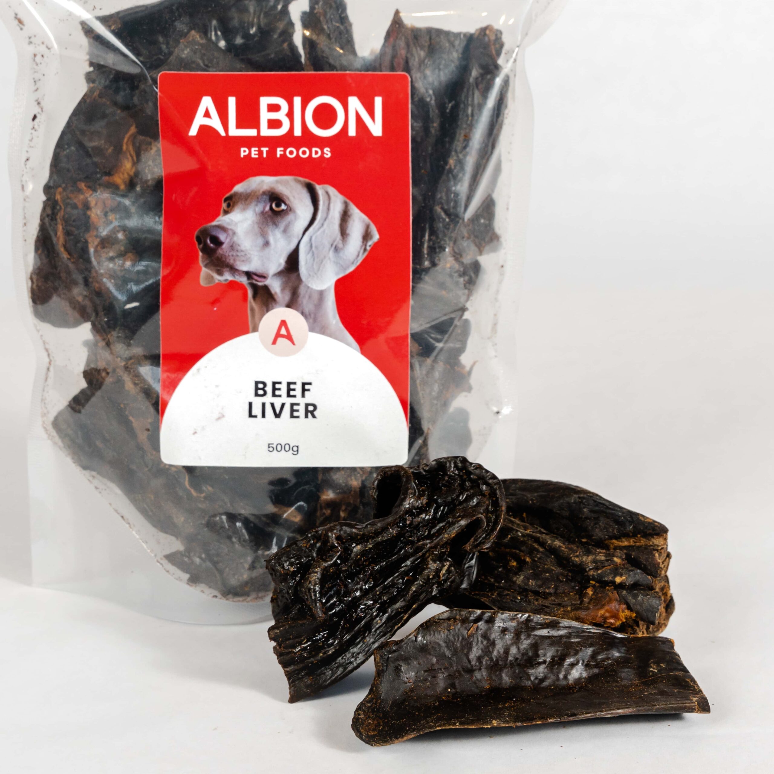 Albion Pet Foods Beef Liver 500g
