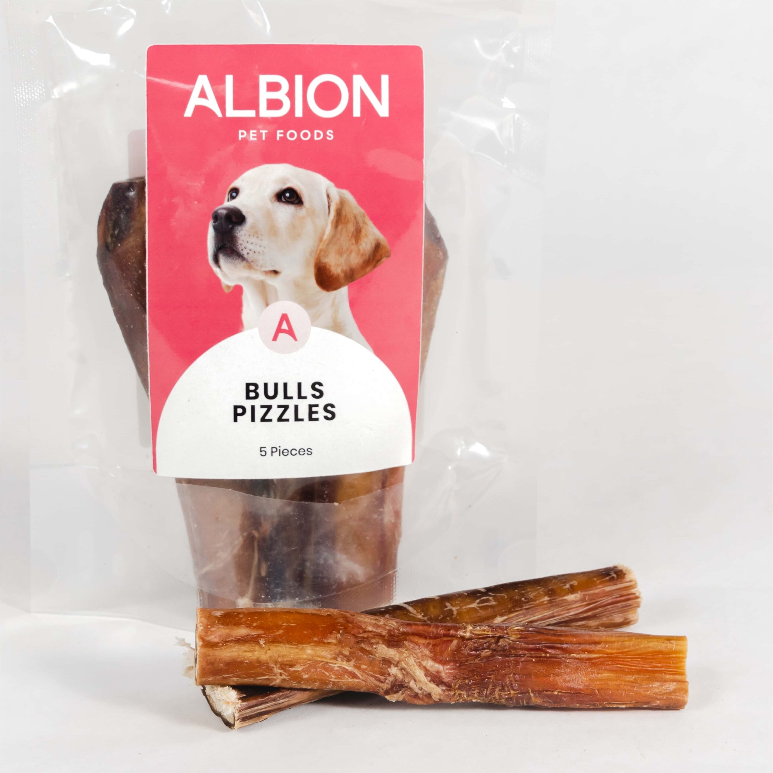 Albion Pet Foods Bulls Pizzles 5 Pieces