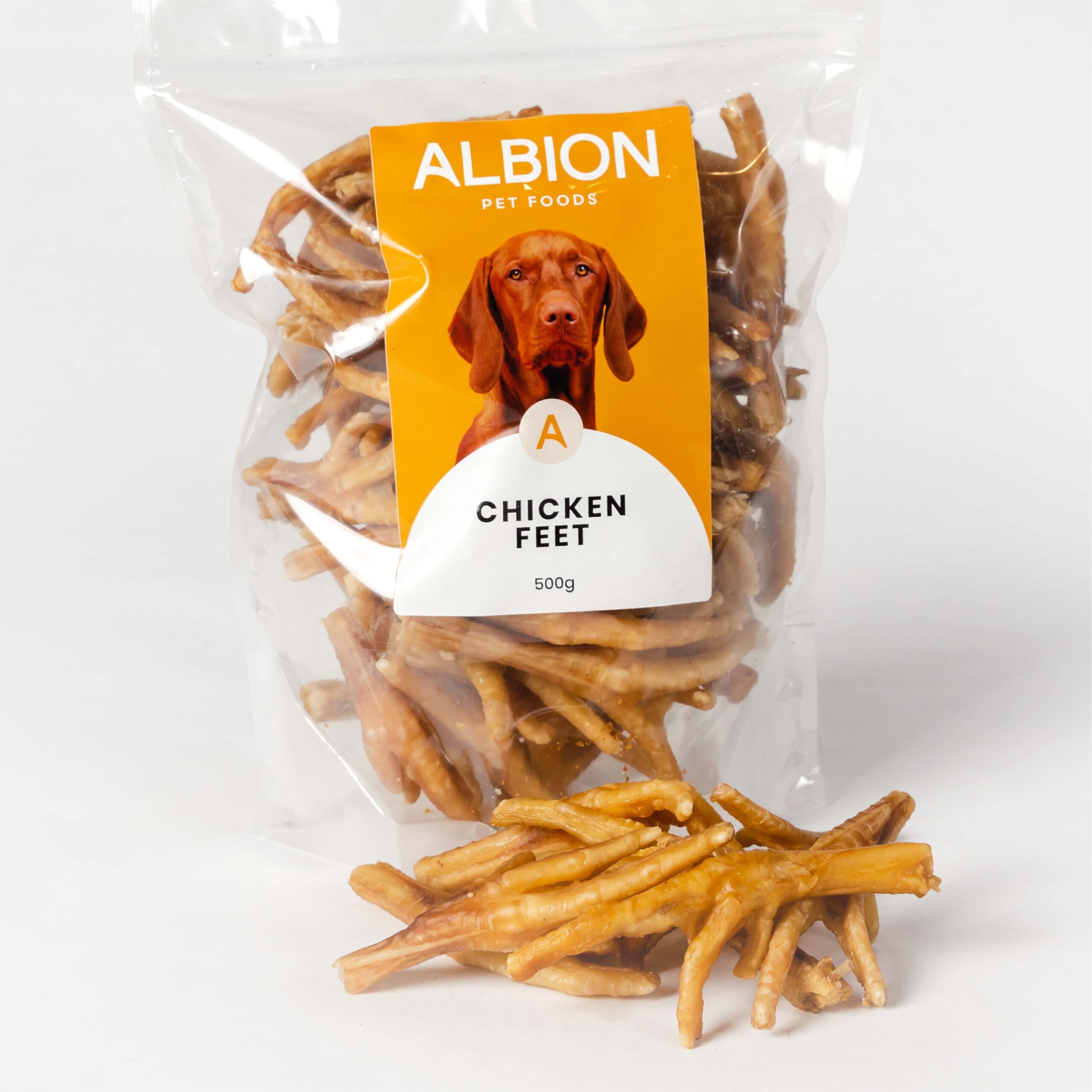 Albion Pet Foods Chicken Feet 500g