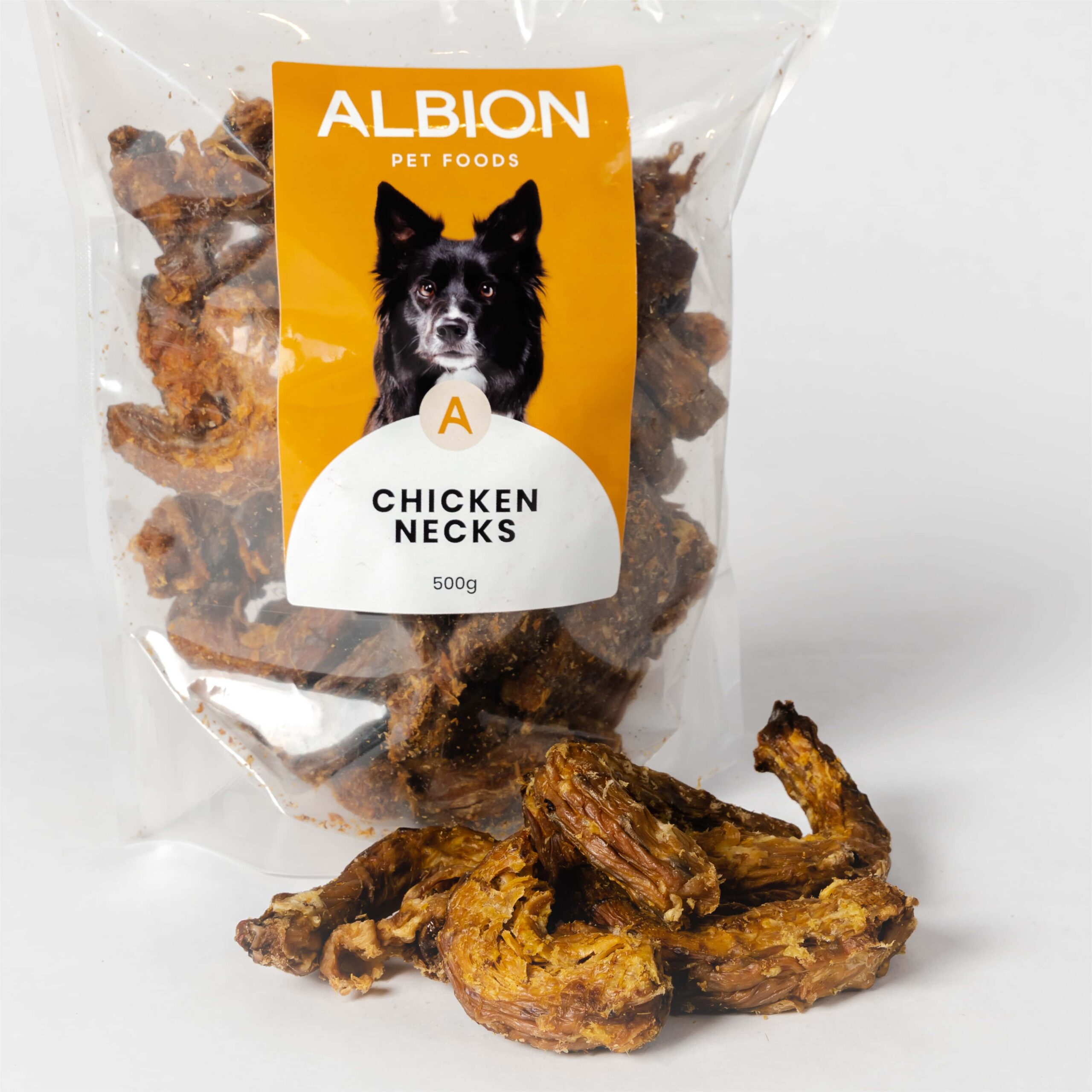 Albion Pet Foods Pure Chicken Necks 500g